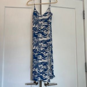 Reformation slit dress